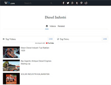 Tablet Screenshot of dieselindustri.com